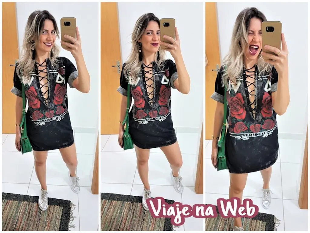 ideias de looks estilo rocker feminino
