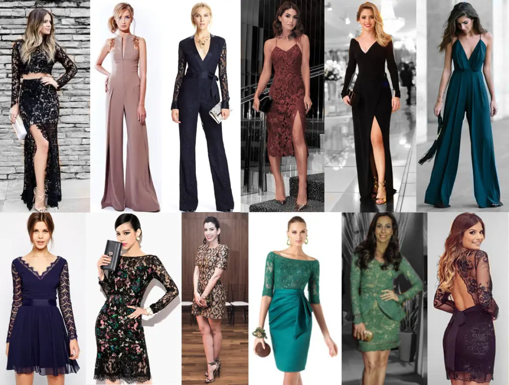 Alternativas chiques ao vestido para eventos formais