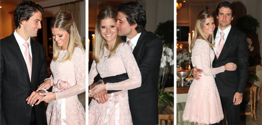 Tendências de cores e estampas para convidadas de noivado