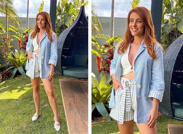 ideias de looks para festa na piscina