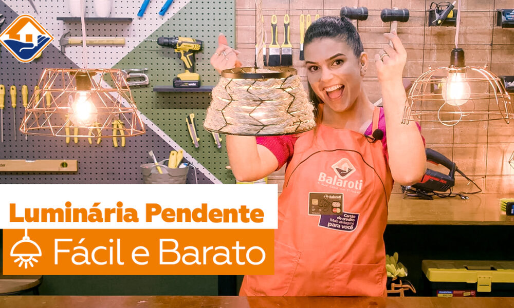 ideias de luminárias artesanais diy