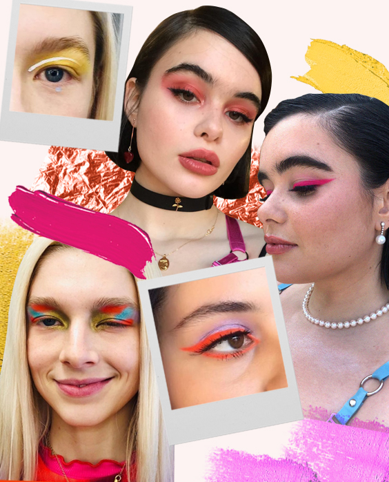 ideias de maquiagem neon para eventos