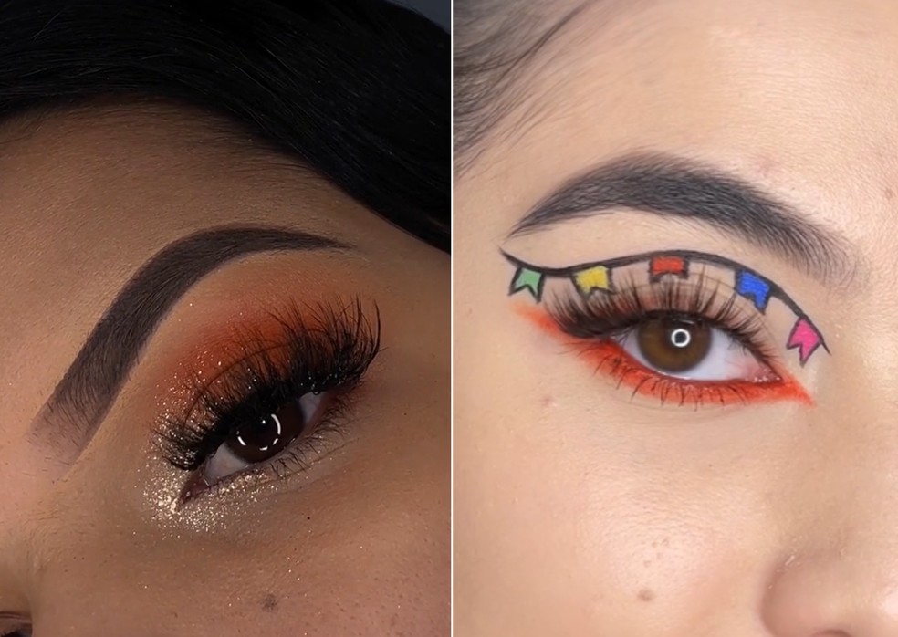 ideias de maquiagem para festa de dia