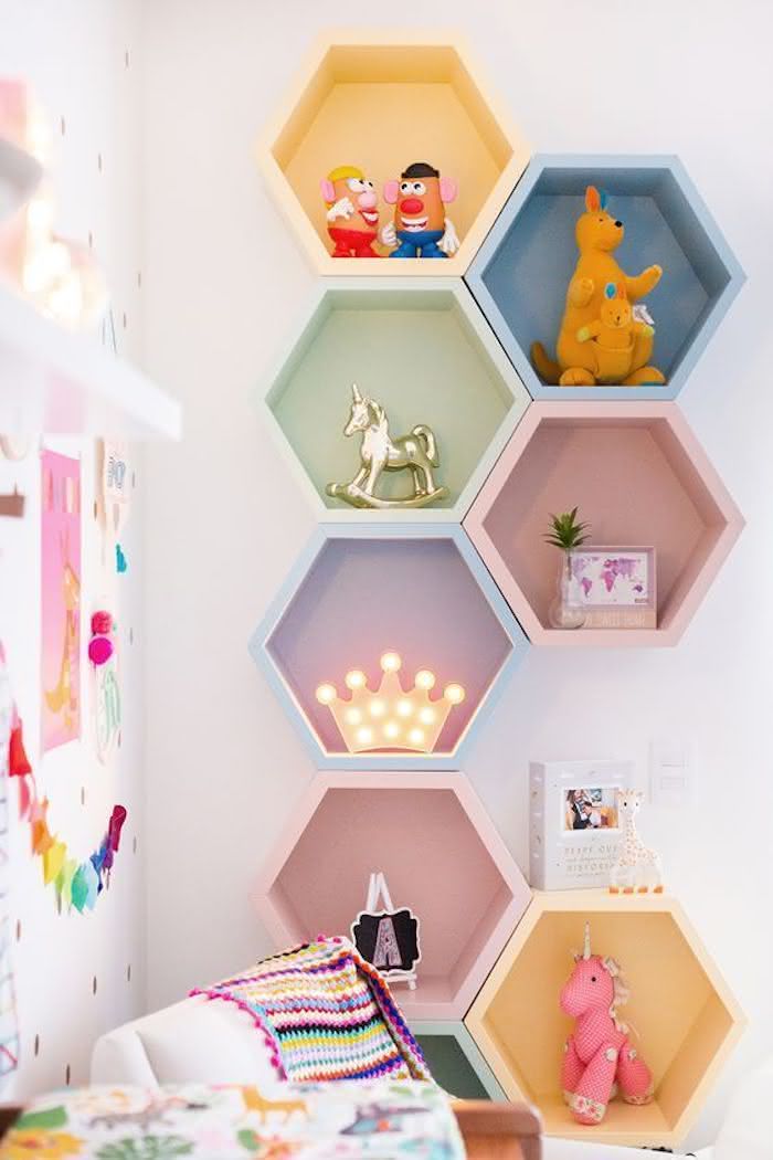 ideias de nichos decorativos para quarto infantil