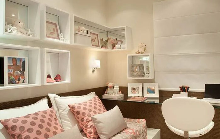 ideias de nichos decorativos para quarto infantil