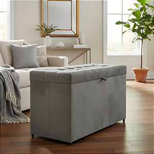 Decoração com puff baú: tendências de cores e estilos