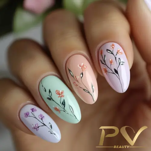 Unhas Encapsuladas com Flores Secas: O Guia Completo