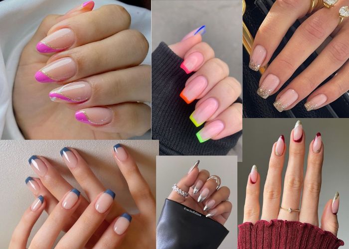 ideias de unhas decoradas degradê