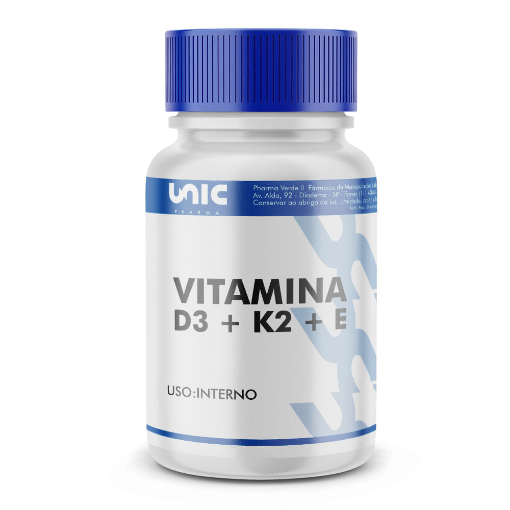 Dosagem ideal de Vitamina D3 e K2