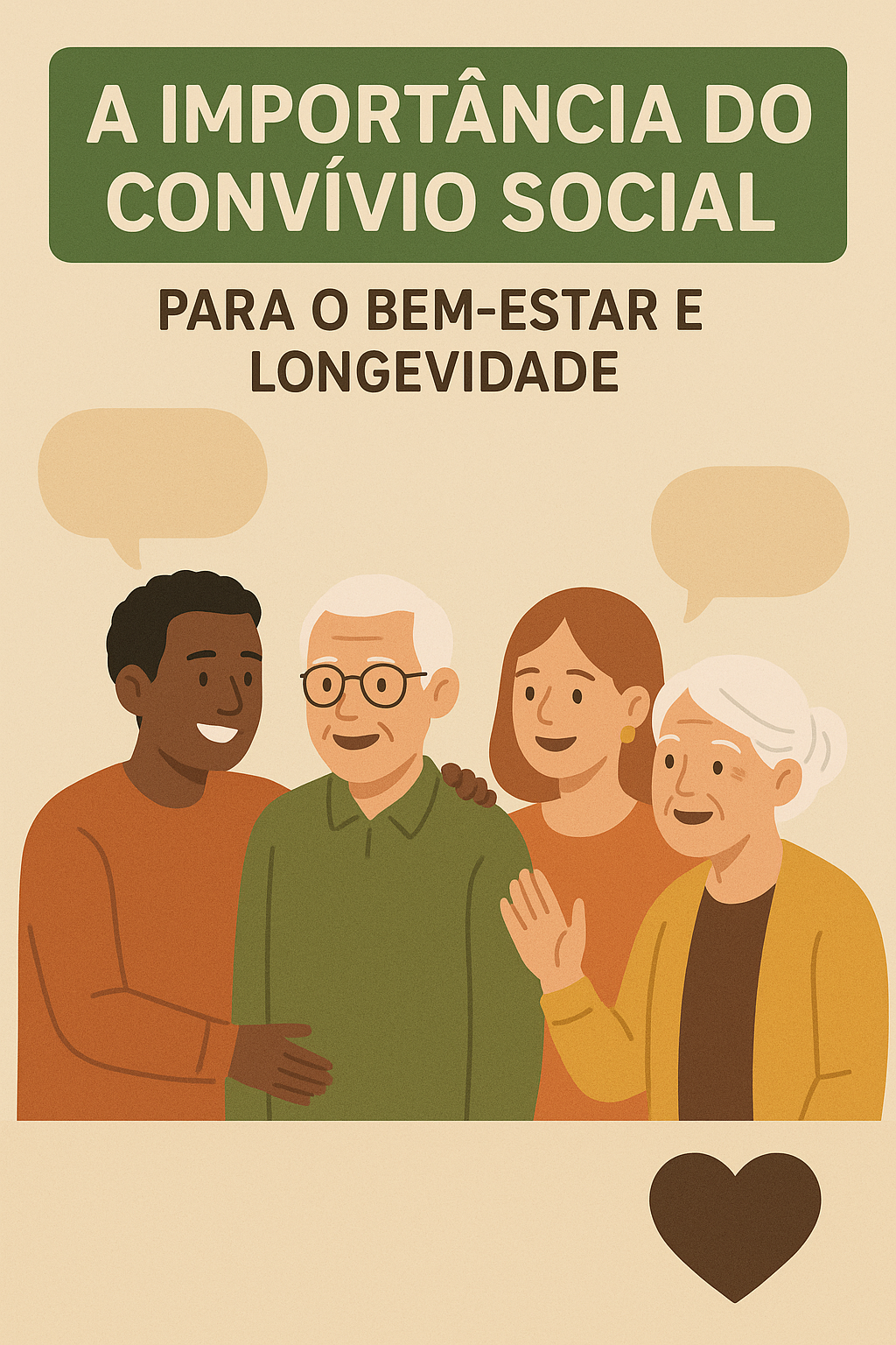 importância das relações sociais para a longevidade