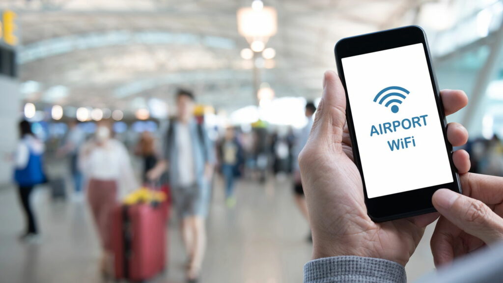 Como otimizar o uso do Wi-Fi do aeroporto