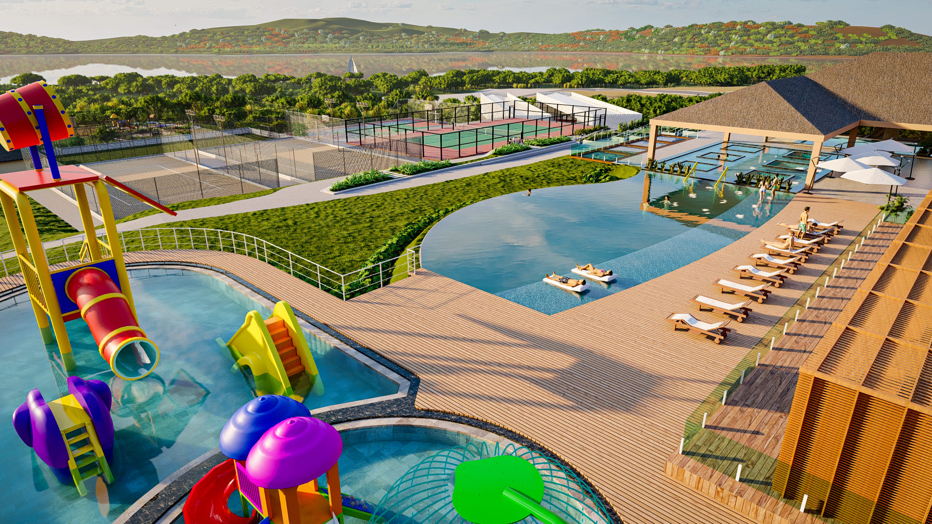 lago corumbá iv condomínios lazer