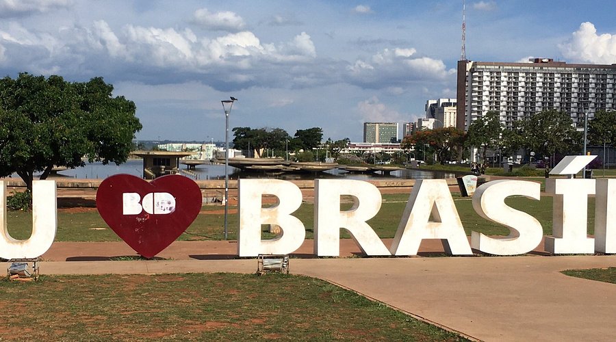 letreiro eu amo brasília locais