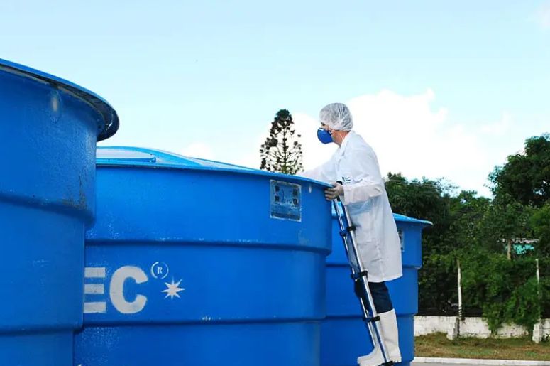 Materiais essenciais para a limpeza da caixa d'água