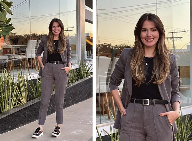 looks casuais com calça de alfaiataria