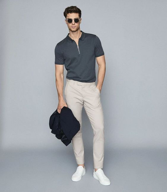 looks casuais com calça de alfaiataria