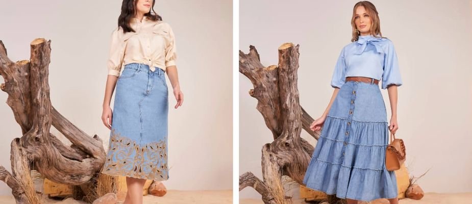 Como usar saia de pregas no trabalho