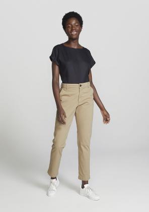 looks com calça chino feminina