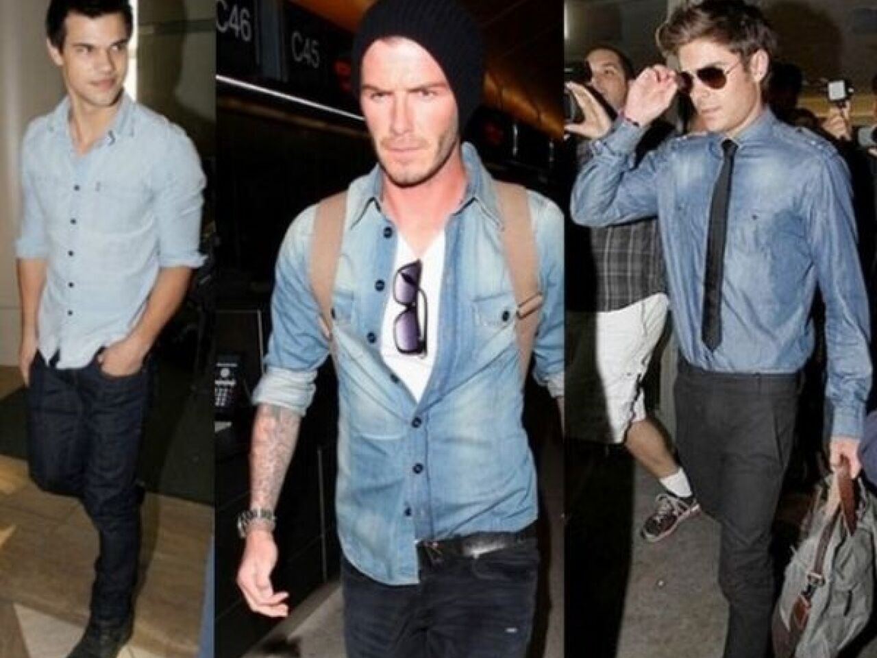 looks com camisa social por dentro da calça