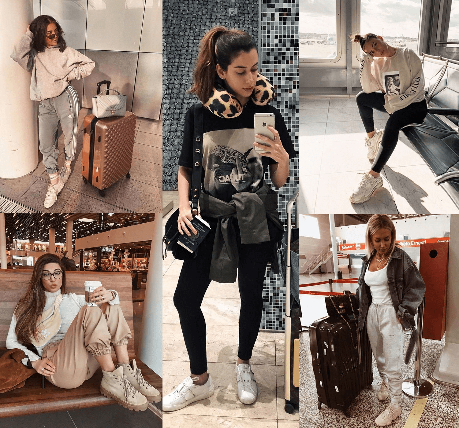 looks para aeroporto confortáveis e estilosos