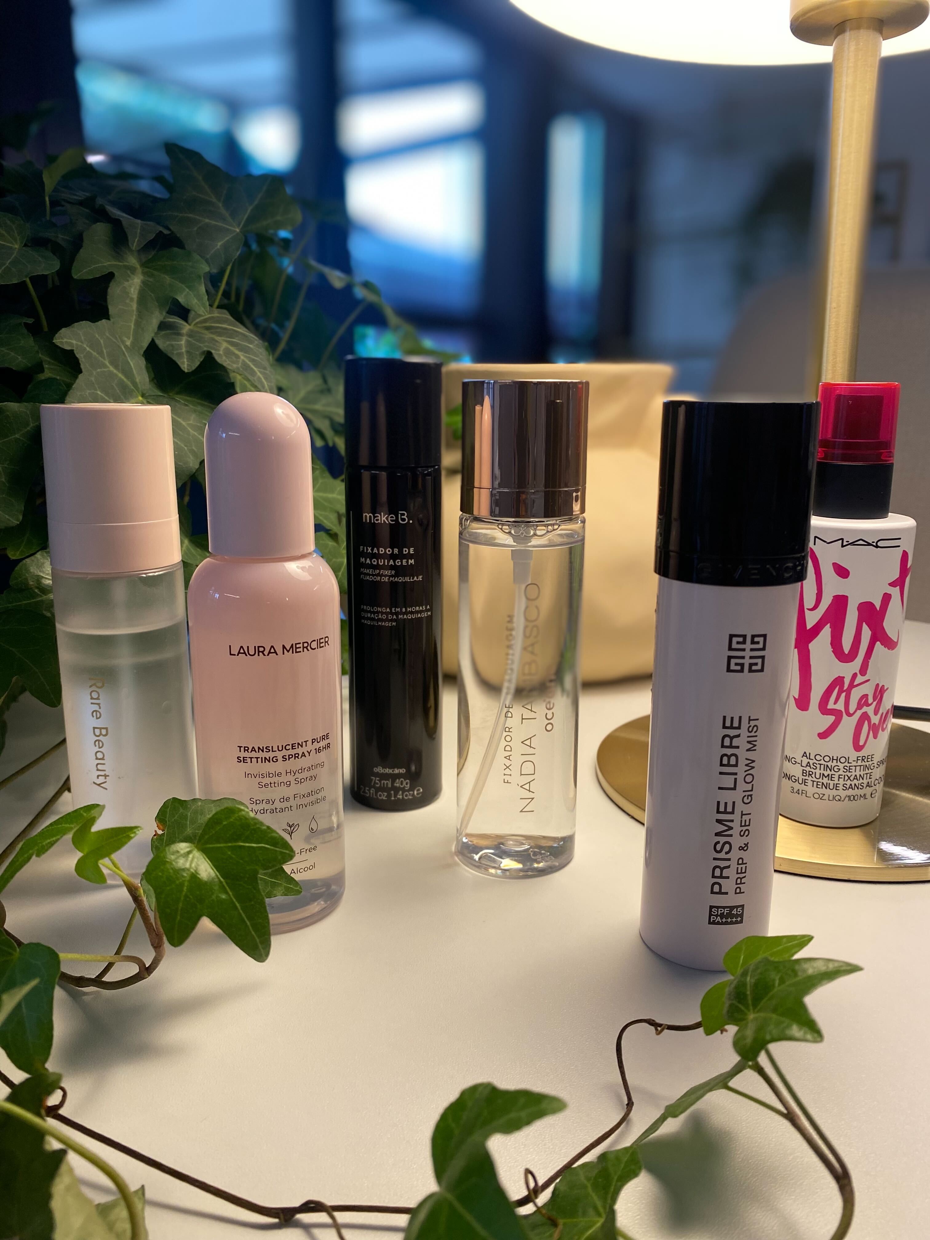 melhores fixadores de maquiagem spray