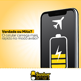 modo avião carregar mais rápido