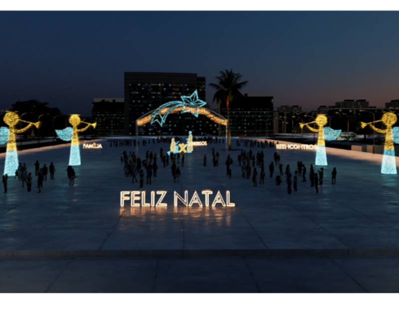 Descubra a Magia do Natal da Torre de TV em Brasília