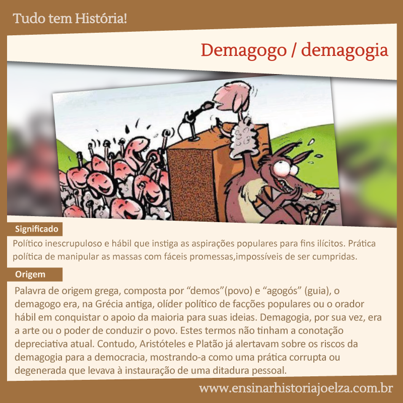 Como identificar um discurso demagógico