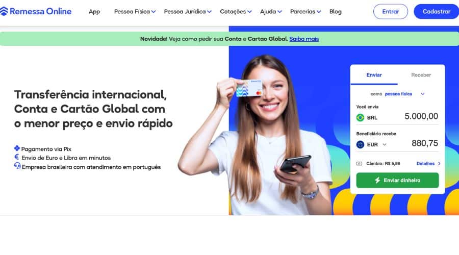 Entenda as taxas da Remessa Online: IOF