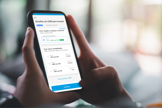 o que é conta digital rendendo 100 do cdi