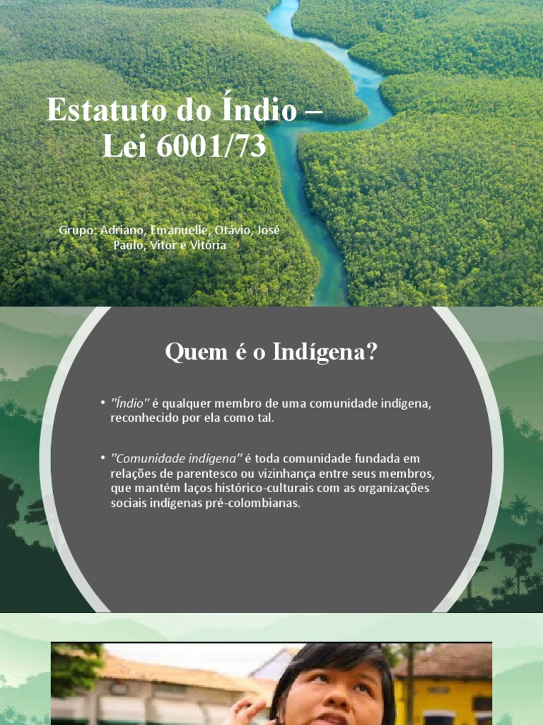 Direitos Territoriais Indígenas: A proteção do Estatuto do Índio