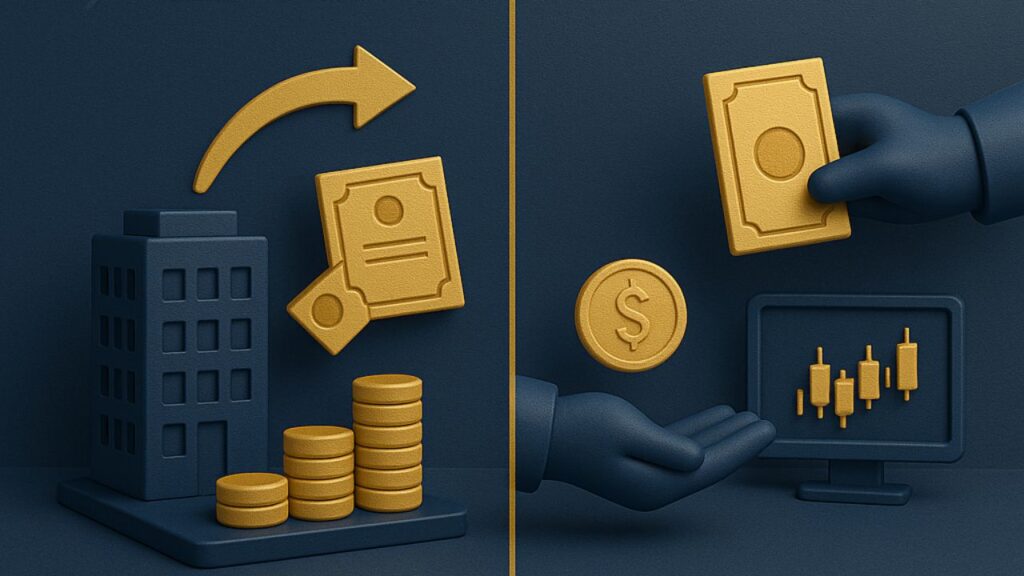 Comparativo: Mercado Primário vs. Mercado Secundário para investidores