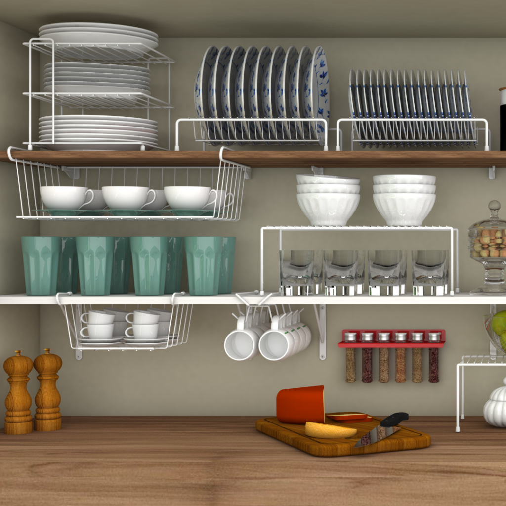 Soluções Criativas para Armários de Cozinha Pequenos