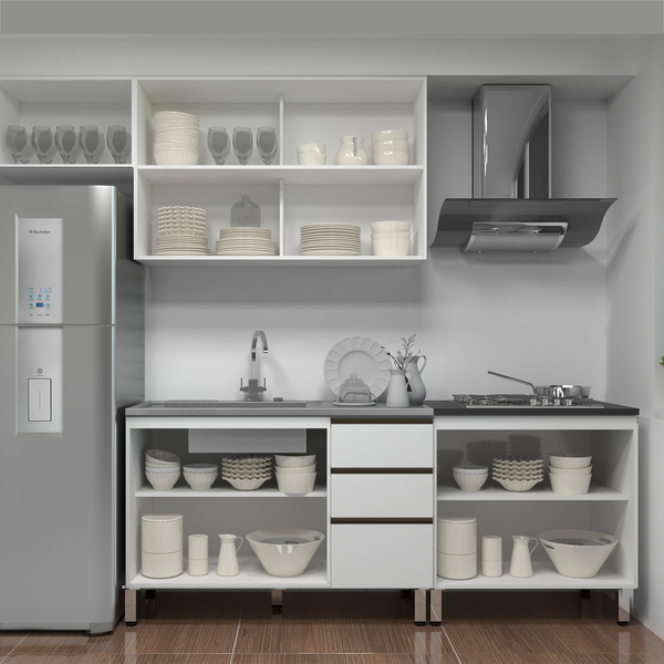 Soluções Criativas para Armários de Cozinha Pequenos