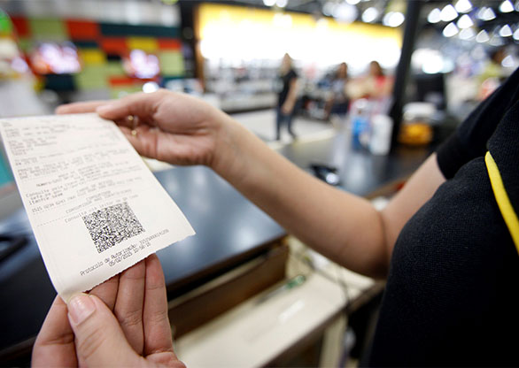 Organização de notas fiscais