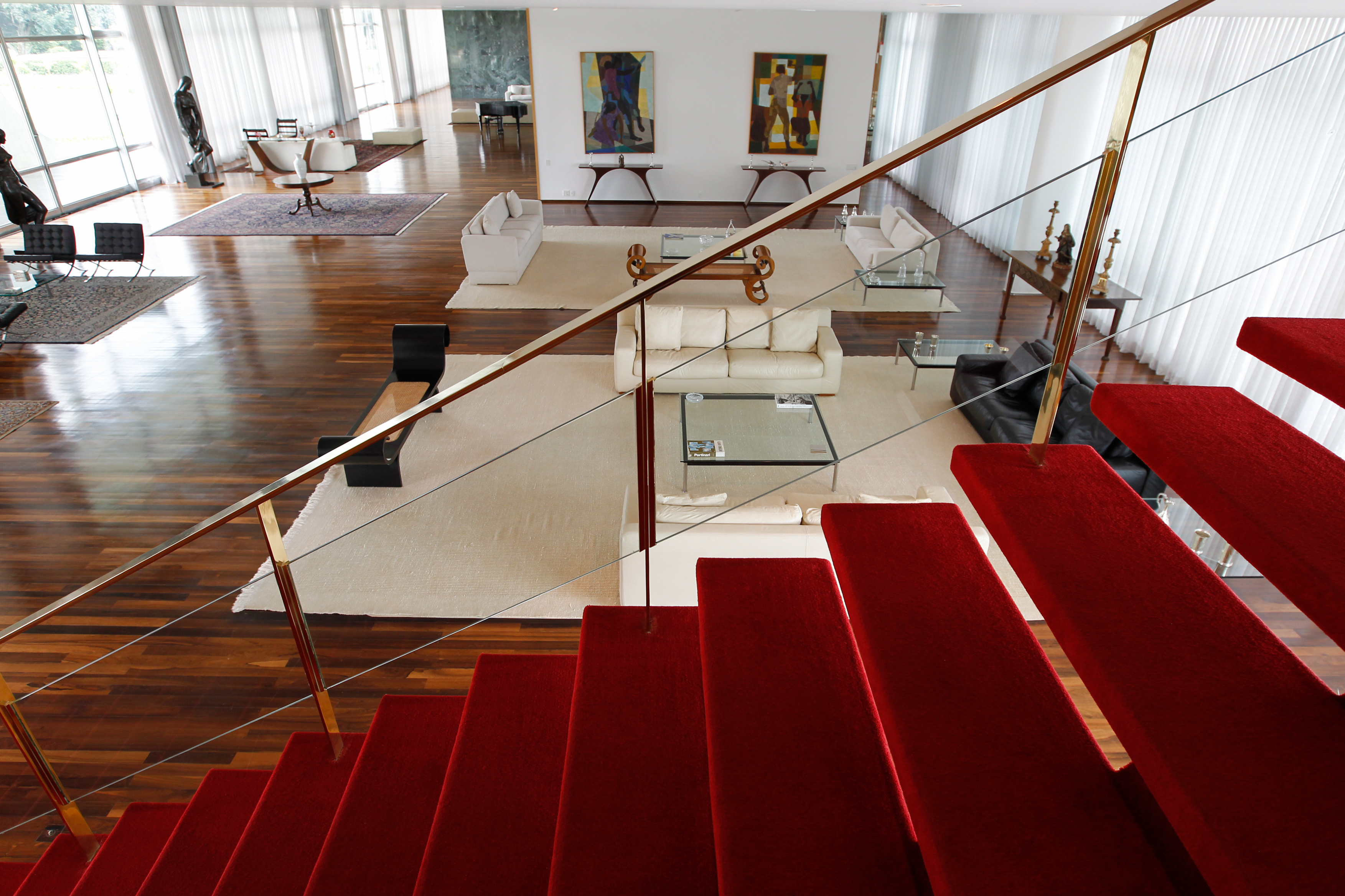 palácio da alvorada arquitetura interna