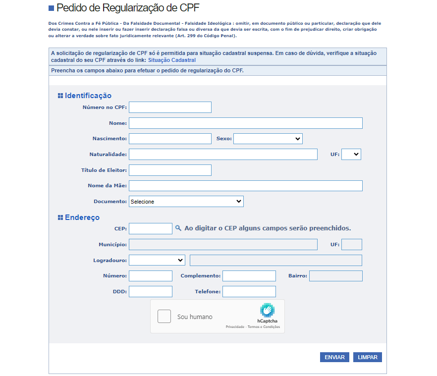Impactos de um CPF Irregular: O que Você Não Pode Fazer?
