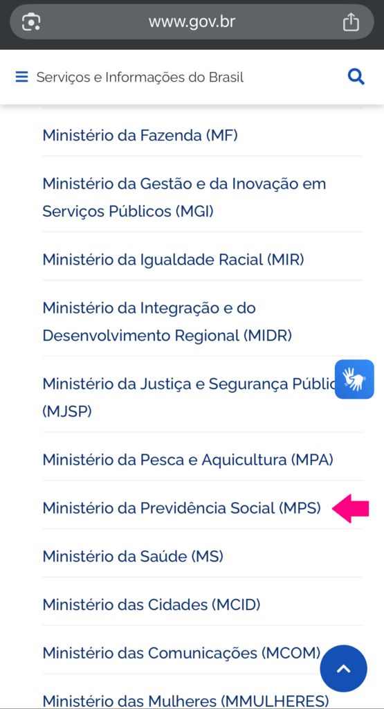 Como o INSS se relaciona com o Ministério da Previdência Social