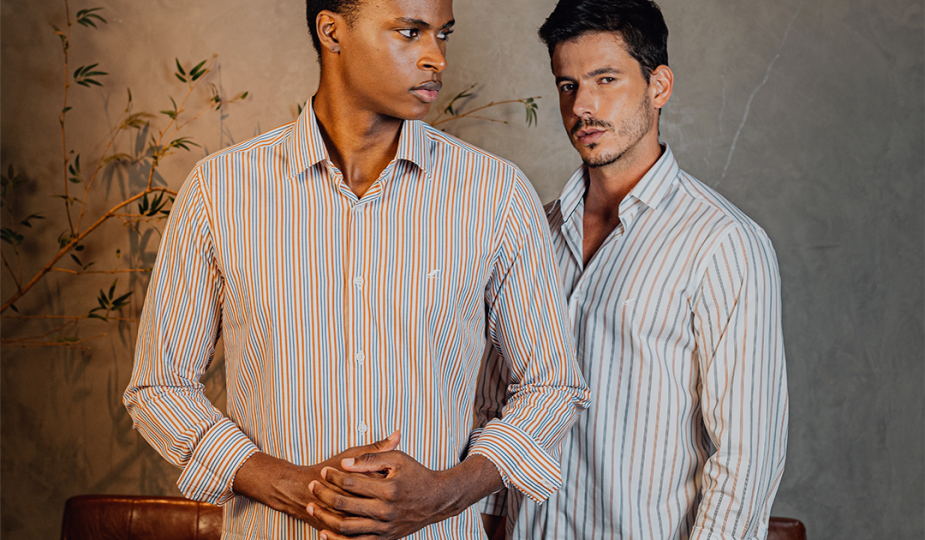 passar camisa social manga comprida