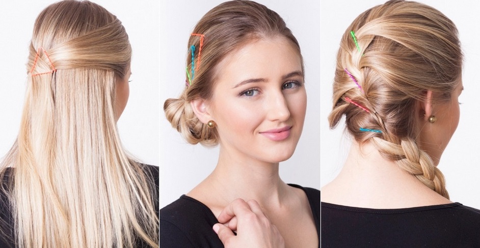 Penteados com Tranças e Grampos: Uma Combinação Perfeita