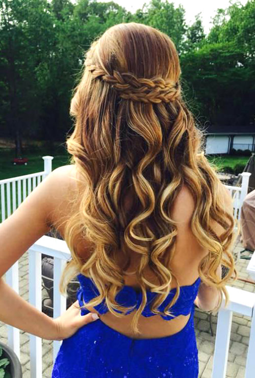 Penteados para formatura com cabelo preso