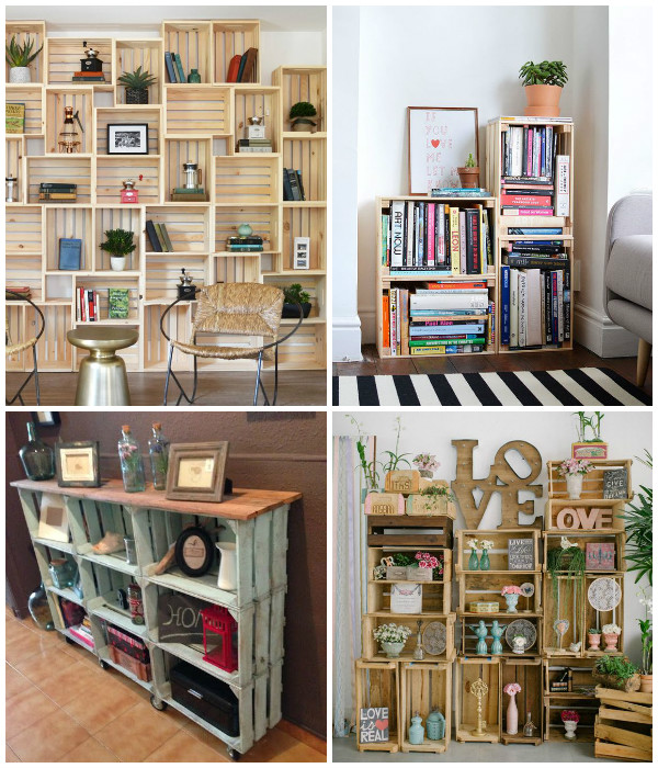 DIY Sustentável: Transforme Caixotes em Móveis Funcionais e Estilosos