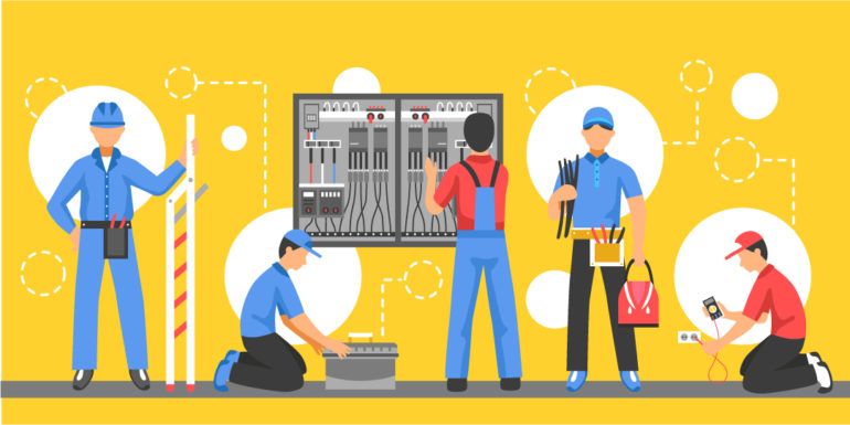 Prestação de serviços para empresas