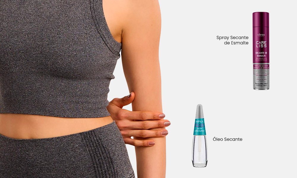 Ingredientes que Aceleram a Secagem do Esmalte