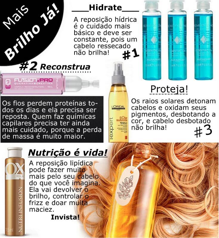 5 Óleos Capilares para um Brilho Intenso