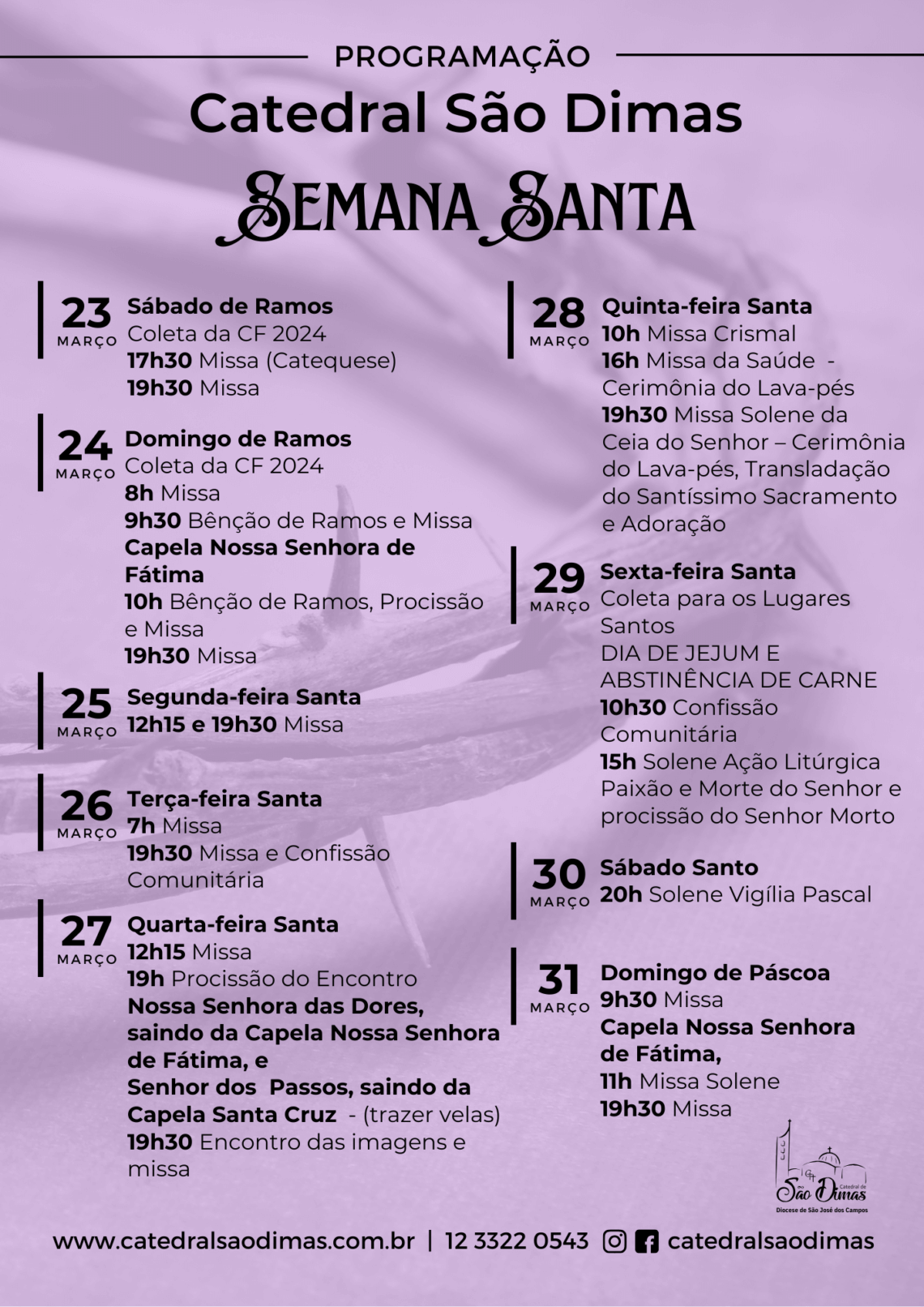 Onde Celebrar a Páscoa em Brasília