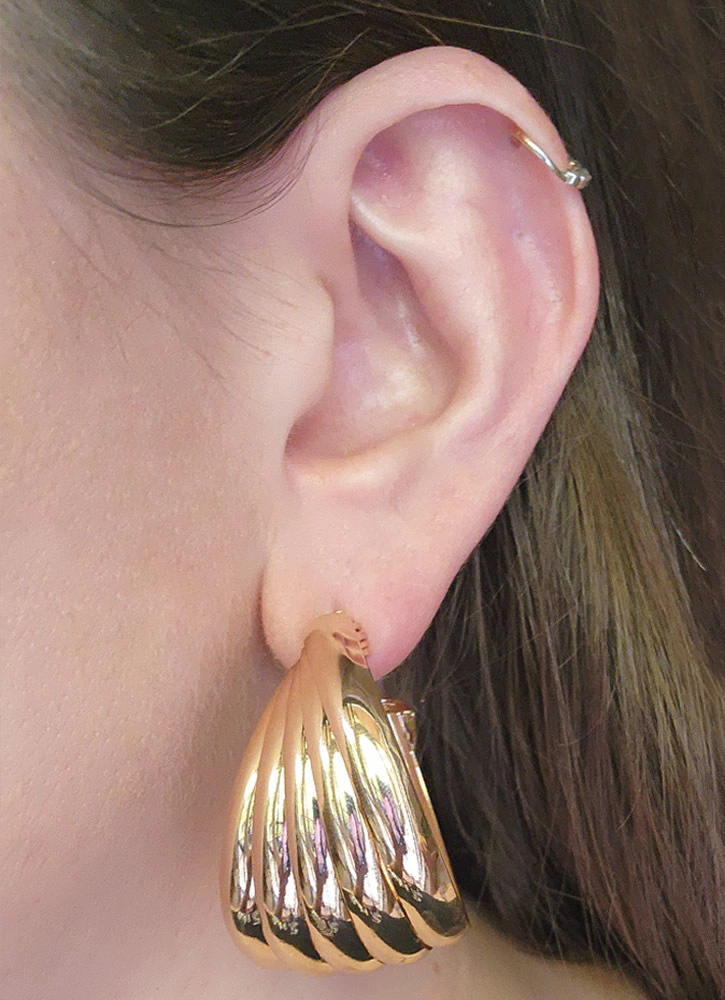 tendências de brincos de argola 2026