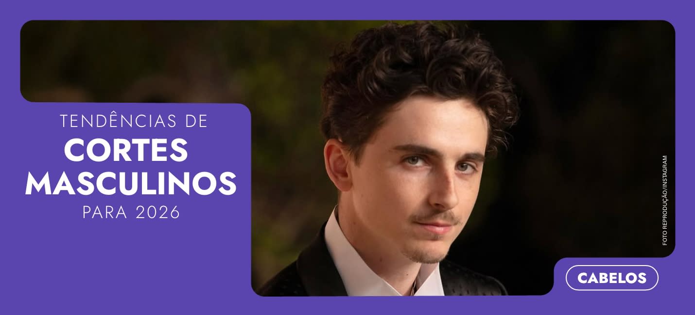 tendências de cortes de cabelo masculino 2026