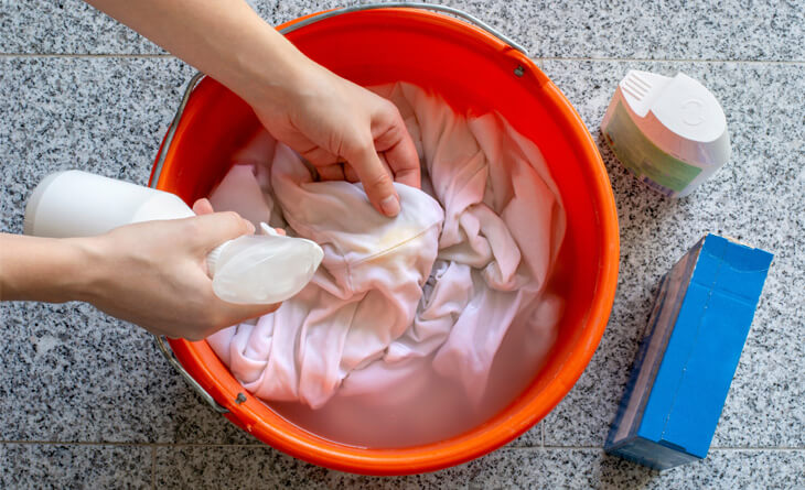 tirar mancha roupa branca