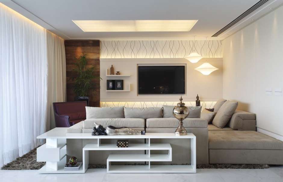 truques de iluminação para sala escura